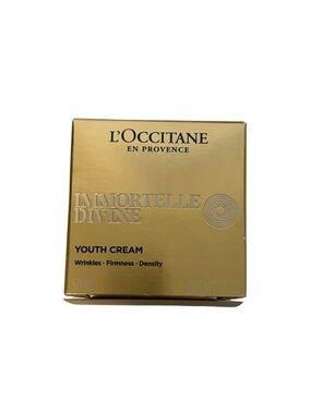 L'OCCITANE Immortelle Divine Youth Cream. BRAND NEW